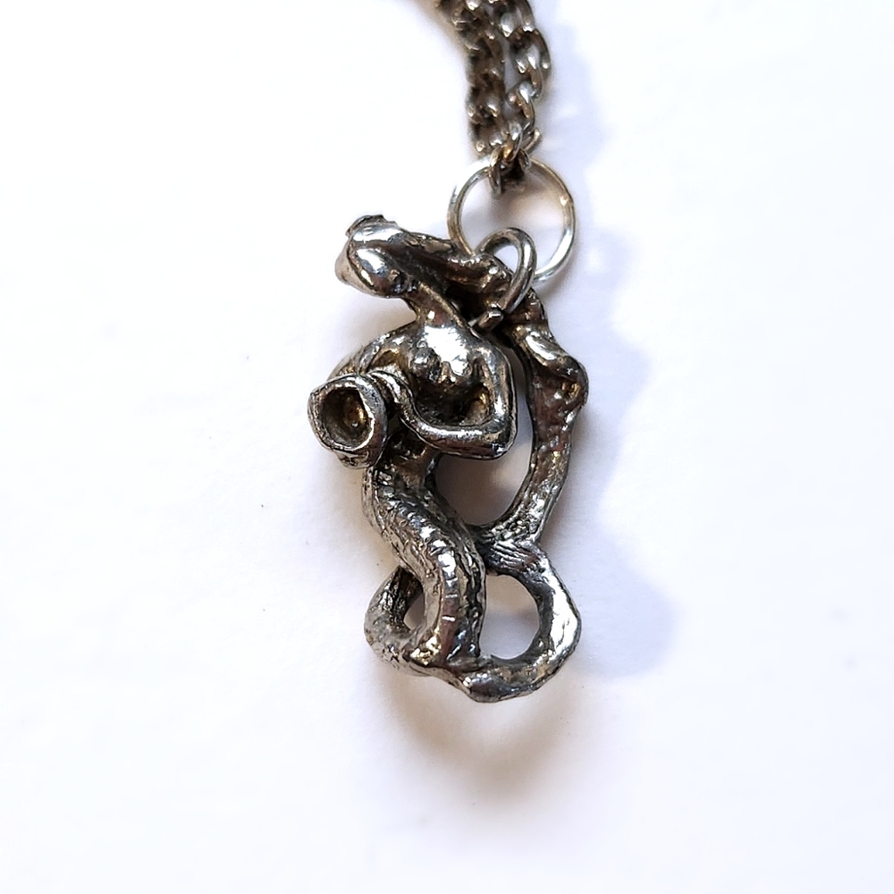 Silver Mermaid Necklace